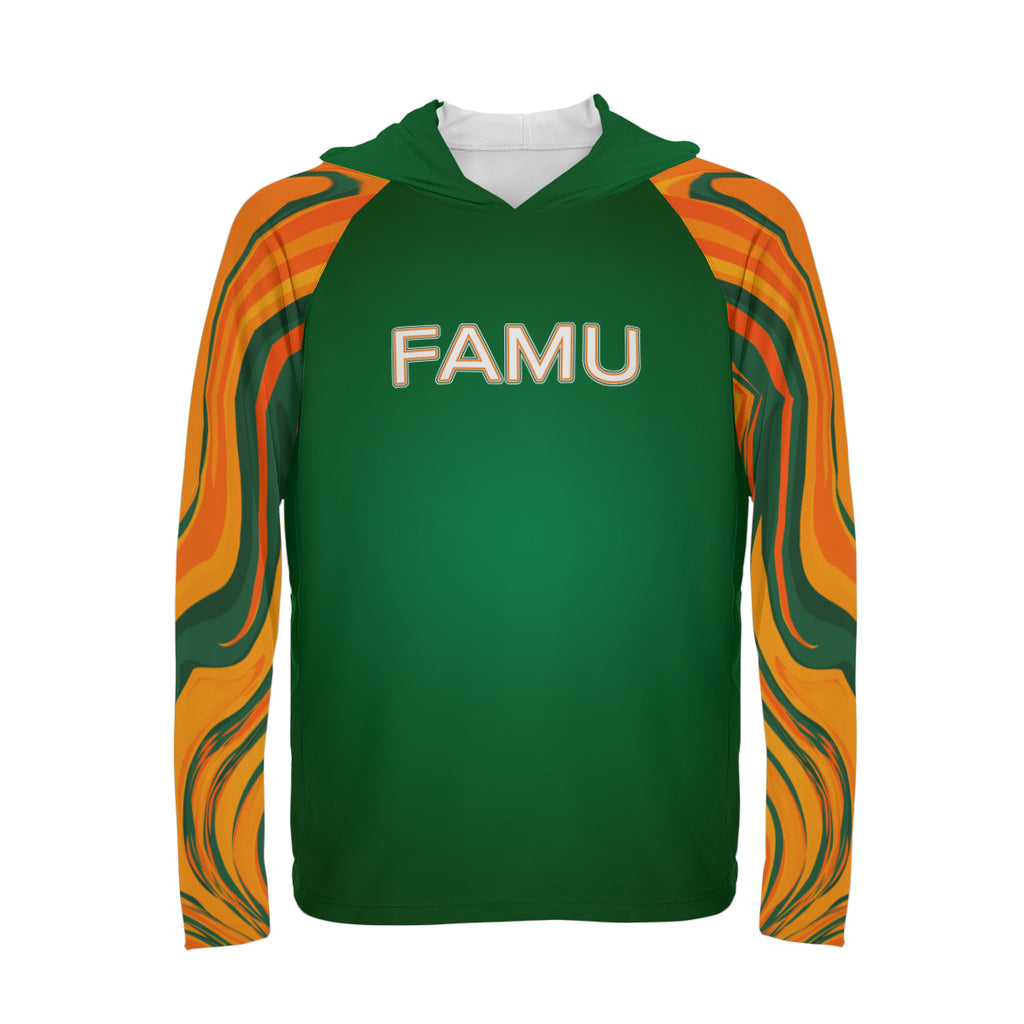 FAMU Rattlers AOP Sun Protection Hoodie