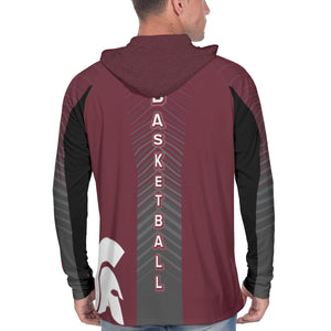 Tarpon Springs Lady Basketball AOP Sun Protection Long Sleeve Hoodie