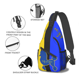 SGRHO Casual Cross Front Chest Bag