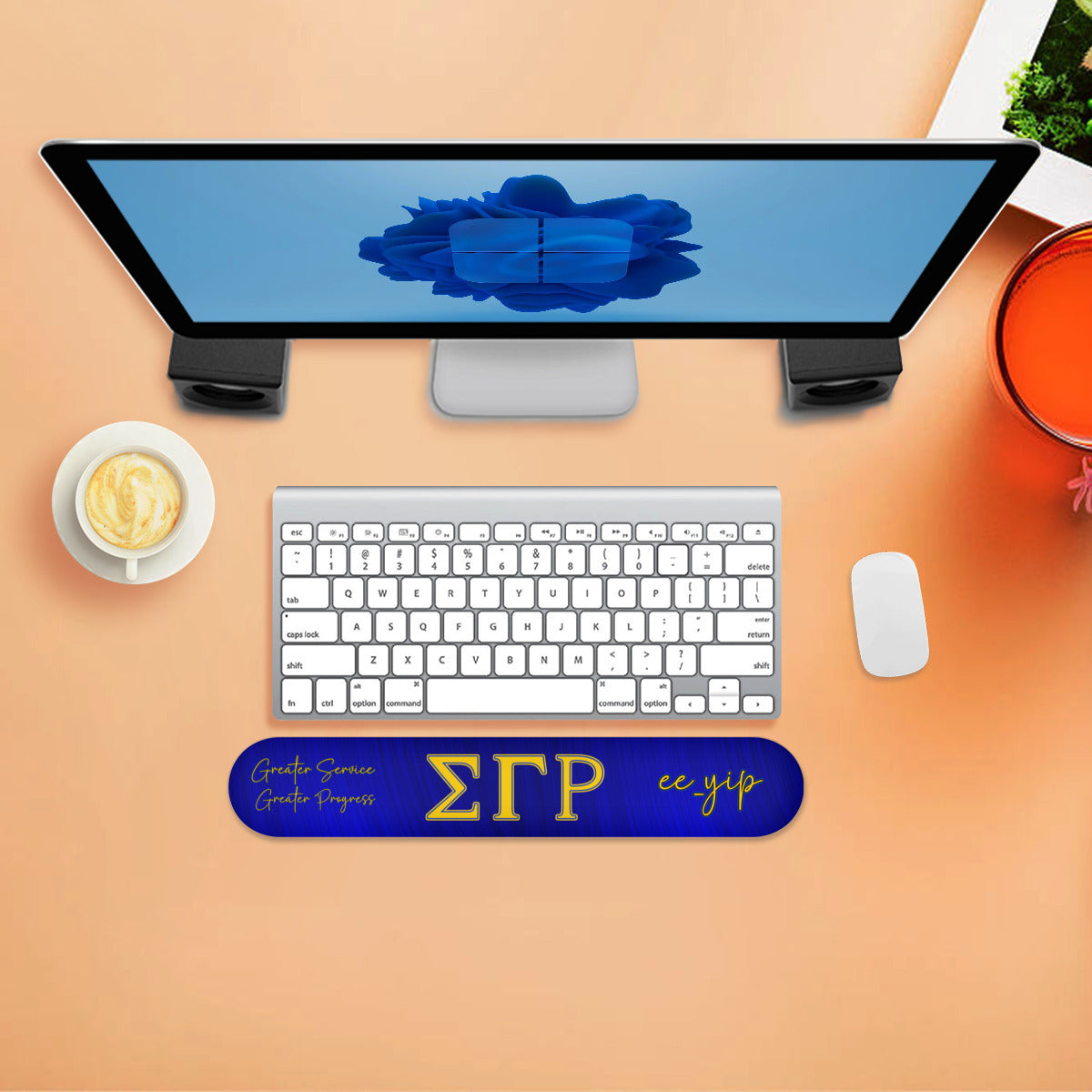 SGRho AOP Keyboard Wrist Rest