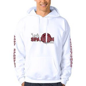 Tarpon Springs Lady Basketball Partially Printed Hoodie