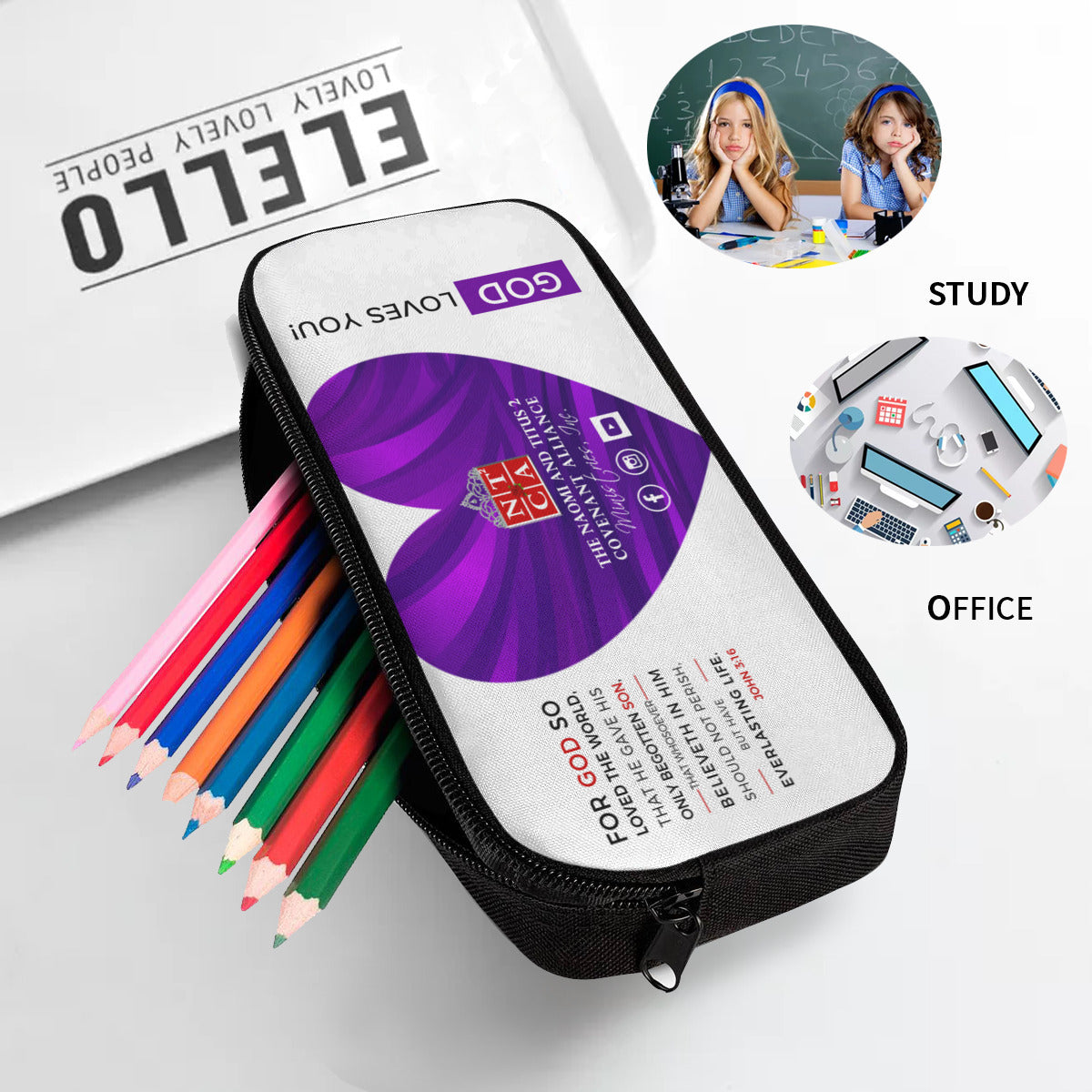 NT2CA 2023 God Loves You Pouch